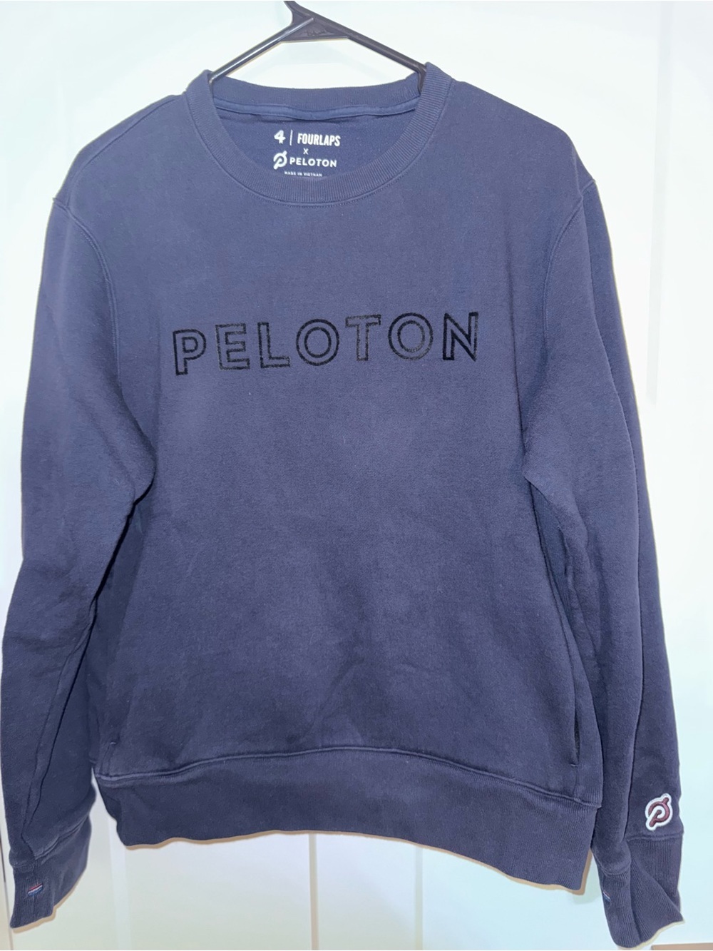 Peloton Women's Navy Crewneck Sweatshirt